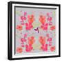 Hibiscus Repeat, 2013-Anna Platts-Framed Giclee Print