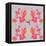 Hibiscus Repeat, 2013-Anna Platts-Framed Stretched Canvas