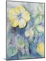 Hibiscus, Yellow-Karen Armitage-Mounted Giclee Print