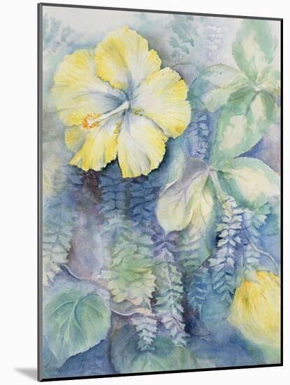 Hibiscus, Yellow-Karen Armitage-Mounted Giclee Print