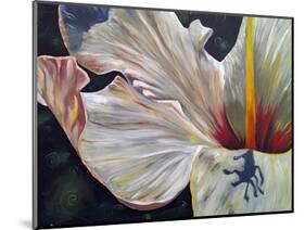 Hibiscus-Jennifer Redstreake Geary-Mounted Art Print