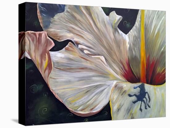 Hibiscus-Jennifer Redstreake Geary-Stretched Canvas