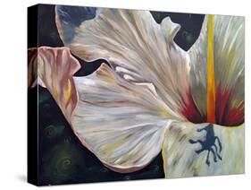 Hibiscus-Jennifer Redstreake Geary-Stretched Canvas