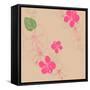 Hibiscus-Anna Platts-Framed Stretched Canvas