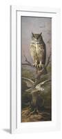 Hibou-Adolphe Yvon-Framed Premium Giclee Print