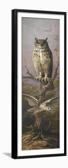 Hibou-Adolphe Yvon-Framed Premium Giclee Print