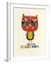 Hiboucolorama-Sophie Ledesma-Framed Giclee Print