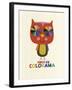 Hiboucolorama-Sophie Ledesma-Framed Giclee Print