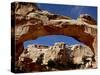 Hickman Bridge, Capitol Reef National Park, Utah, United States of America, North America-James Hager-Stretched Canvas