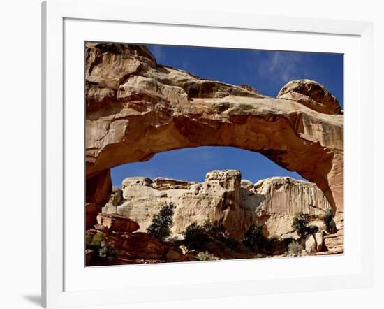 Hickman Bridge, Capitol Reef National Park, Utah, United States of America, North America-James Hager-Framed Photographic Print