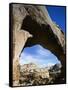 Hickman Natural Bridge, Capitol Reef National Park, Utah, USA-Charles Gurche-Framed Stretched Canvas