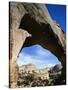 Hickman Natural Bridge, Capitol Reef National Park, Utah, USA-Charles Gurche-Stretched Canvas