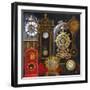 Hickory Dickory Dock-Bill Bell-Framed Giclee Print