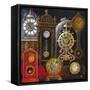 Hickory Dickory Dock-Bill Bell-Framed Stretched Canvas