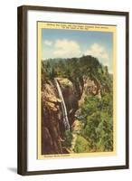 Hickory Nut Falls, Western North Carolina-null-Framed Art Print