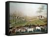 Hicks: Cornell Farm, 1848-Edward Hicks-Framed Stretched Canvas