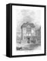 Hicks Hall, 1750. 1878-null-Framed Stretched Canvas