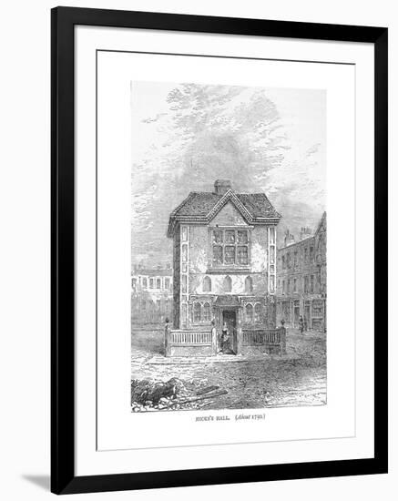 Hicks Hall, 1750. 1878-null-Framed Premium Giclee Print
