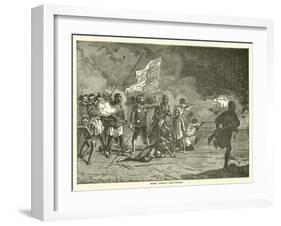 Hicks Pasha's Last Rally-null-Framed Giclee Print