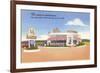 Hicks's Drive-In Restaurant, Roadside Retro-null-Framed Art Print