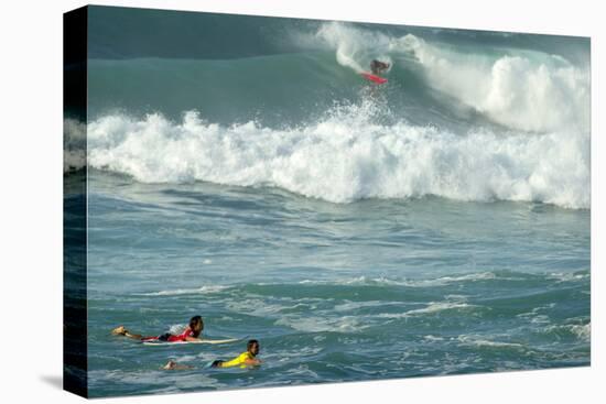 Hicpro Surfing Event, Sunset Beach, North Shore, Oahu, Hawaii-Maresa Pryor-Stretched Canvas