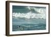 Hicpro Surfing Event, Sunset Beach, North Shore, Oahu, Hawaii-Maresa Pryor-Framed Photographic Print