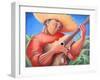 Hidalgo Campesino-Oscar Ortiz-Framed Giclee Print