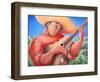 Hidalgo Campesino-Oscar Ortiz-Framed Giclee Print