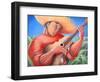 Hidalgo Campesino-Oscar Ortiz-Framed Giclee Print