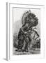 Hidatsa Warrior Dancing-Science Source-Framed Giclee Print