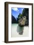 Hidden Bay with Crystal Clear Water in the Bacuit Archipelago, Palawan, Philippines-Michael Runkel-Framed Photographic Print