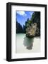 Hidden Bay with Crystal Clear Water in the Bacuit Archipelago, Palawan, Philippines-Michael Runkel-Framed Photographic Print