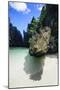 Hidden Bay with Crystal Clear Water in the Bacuit Archipelago, Palawan, Philippines-Michael Runkel-Mounted Photographic Print