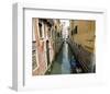 Hidden Canal in Venice Italy-null-Framed Art Print