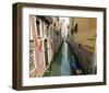 Hidden Canal in Venice Italy-null-Framed Art Print