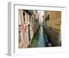 Hidden Canal in Venice Italy-null-Framed Art Print