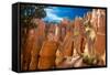 Hidden Canyon-2-Gordon Semmens-Framed Stretched Canvas