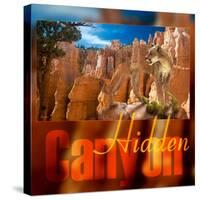 Hidden Canyon-3-Gordon Semmens-Stretched Canvas