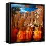 Hidden Canyon-3-Gordon Semmens-Framed Stretched Canvas