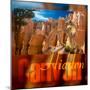 Hidden Canyon-3-Gordon Semmens-Mounted Giclee Print