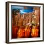 Hidden Canyon-3-Gordon Semmens-Framed Giclee Print