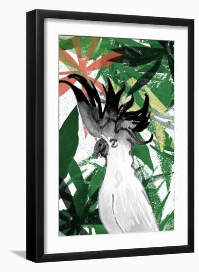 Hidden Cockatoo-Elizabeth Medley-Framed Art Print