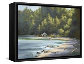 Hidden Cove-David Marty-Framed Stretched Canvas