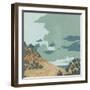 Hidden Dune II-Jacob Green-Framed Art Print