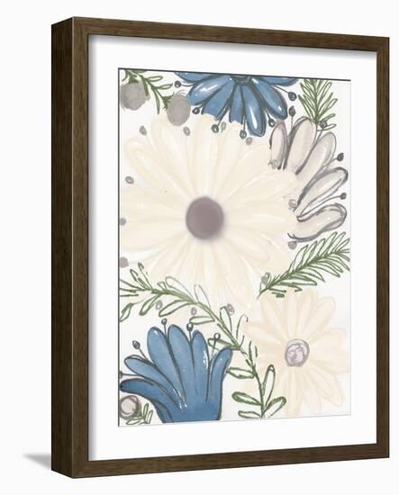 Hidden Floral I-Elizabeth Medley-Framed Art Print