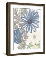 Hidden Floral II-Elizabeth Medley-Framed Art Print