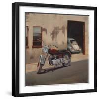 Hidden Garage-Joseph Cates-Framed Art Print