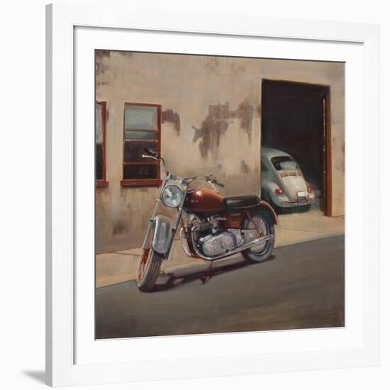 Hidden Garage-Joseph Cates-Framed Art Print