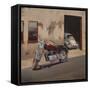 Hidden Garage-Joseph Cates-Framed Stretched Canvas