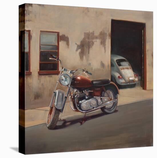 Hidden Garage-Joseph Cates-Stretched Canvas